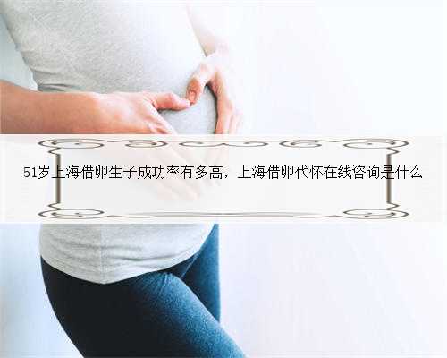 51岁上海借卵生子成功率有多高，上海借卵代怀在线咨询是什么