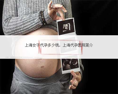 上海女子代孕多少钱，上海代孕医院简介