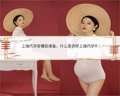 上海代孕有哪些准备，什么是供卵上海代孕？
