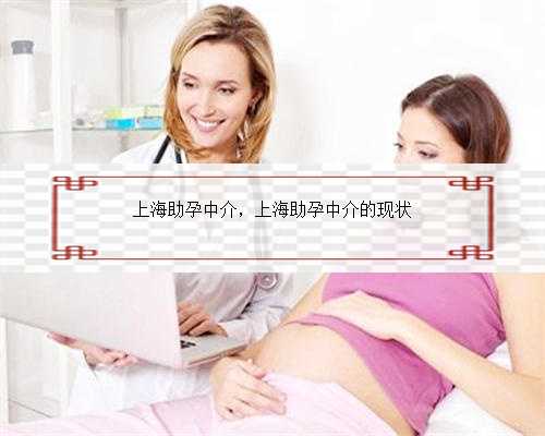 上海助孕中介，上海助孕中介的现状