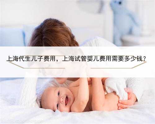 上海代生儿子费用，上海试管婴儿费用需要多少钱？