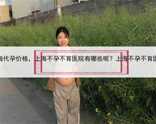 专业上海代孕价格，上海不孕不育医院有哪些呢？上海不孕不育医院排名