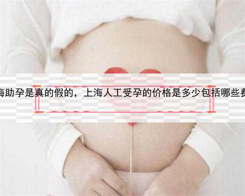 上海助孕是真的假的，上海人工受孕的价格是多少包括哪些费用
